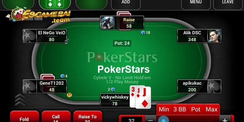 Luật chơi của Poker Texas Hold'em 68 game bài
